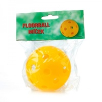 Floorball míč plastový průměr 7,5cm