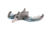 Pterosaur dinosaurus plyš 29x18cm šedivý 0m+