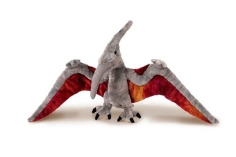 Pteranodon dinosaurus plyš 65x28cm šedivý 0m+