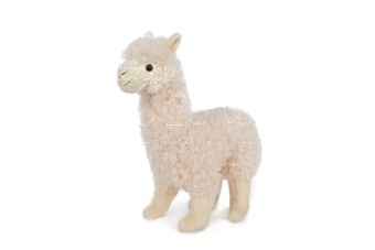 Lama Alpaka plyš 30cm bílá 0m+