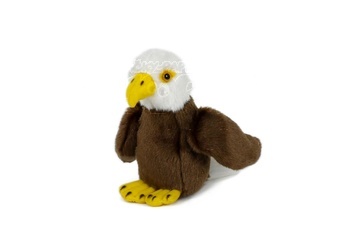 Orel bělohlavý plyš 13cm 0m+