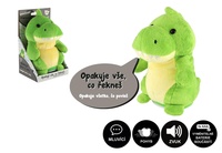 Dinosaurus Rexík plyšový opakující věty18cm se zvukem