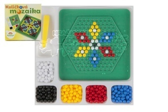 Mozaika malá plast 12x12cm v krabičce