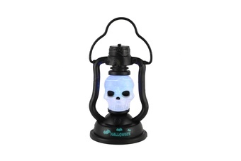 Mini lampička svítilna strašidelná Halloween se světlem a zvukem