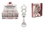 Hlavolam kovový 5-7cm mix druhů v krabičce