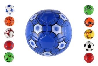 Míč fotbalový malý junior šitý různé barvy 15cm