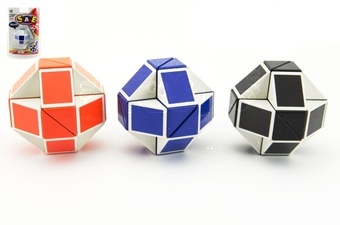 Hlavolam Had plast různé barvy