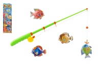 Hra Ryby Rybář magnetické plast různé barvy