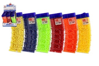 Kuličky do pistole různé barvy 800ks 6mm