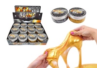 Sliz hmota vesmír metalická 7cm různé druhy