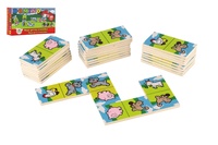 Dřevěné Domino Moje první zvířátka