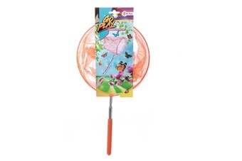 Síťka na hmyz teleskopická kov/látka 65cm průměr 20cm 4 barvy