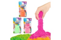 Kouzelný písek pomalu tekoucí tvořivá tvarovací hmota sliz  25g 3 barvy na kartě 9x18cm