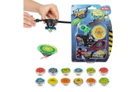 Gyroskop mechanický kov/plast 5cm na baterie se světlem mix barev na kartě