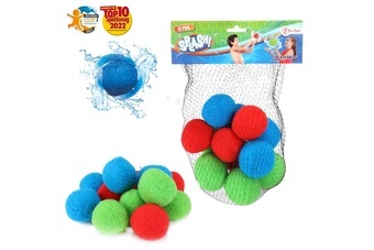 Vodní bomby 12ks látka 5cm v síťce