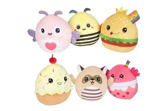 Zvířátko/Jídlo plyšové 21x25cm 6 druhů