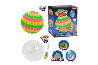 Kreativní sada Vytvoř si svůj míč svítící na baterie v krabici 15x17x7,5cm