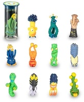 Vesmírná příšera/mimozemšťan silikon 7-9cm mix druhů v tubusu