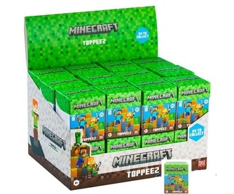 Figurka Minecraft 3D Toppeez v krabičce různé druhy