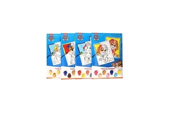 Malování podle čísel A4 Tlapková patrola Paw patrol s barvami Různé druhy