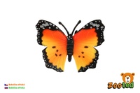 Motýl Monarcha africký (babočka) zooted plast 7cm