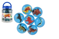 Hopík Skákací kulička 4cm S Dinosaurem 1ks