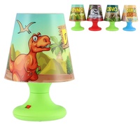Mini lampička s dinosaurem na stůl plastová 11cm