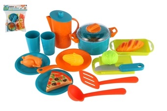 Kuchyňská sada nádobí plast v sáčku 28x28cm