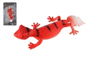 Gekon antistresový natahovací silikon 18cm na kartě