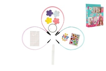 Kreativní sada Vytvoř si čelenku 2 druhy v krabičce 19x23x5cm 8ks v boxu