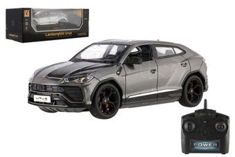 Auto RC Lamborghini Urus plast 20cm 2,4GHz na dálk. ovládání na baterie se světlem v krabici 29x11