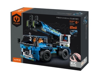 Stavebnice iM.MASTER nákladní auto RC 2v1plast 2,4GHz 401 dílků na baterie v krabici 35x27x7cm