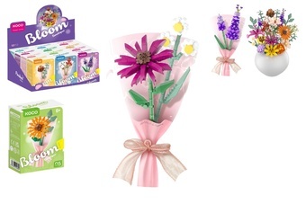 Stavebnice mini KOCO Malý pugét různé druhy