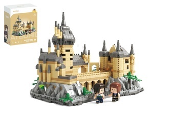 Stavebnice mini KOCO Magický hrad plast 1132ks v krabičce 15x20x8cm