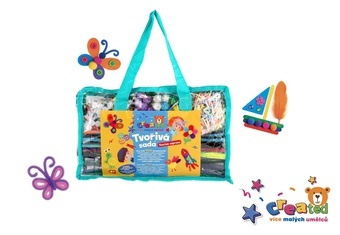 Tvořivá sada created v plastové tašce 31x20cm