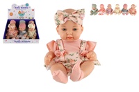 Panenka miminko plastové pevné tělo 26cm mix druhů