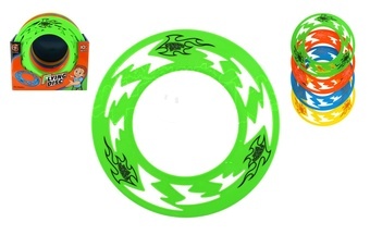 Létající talíř prstenec plastový 25cm