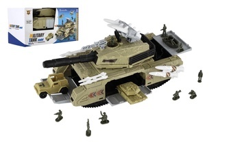 Tank s doplňky plast 13x25cm na volný chod v krabici 28x15x13cm