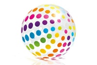 Intex Míč nafukovací transparentní 107cm