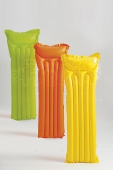 Intex Lehátko jednobarevné nafukovací 183x69cm různé barvy