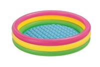 Intex Bazén nafukovací dno duhový 147x33cm