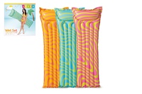 Lehátko nafukovací 183x69cm asst 3 druhy v sáčku