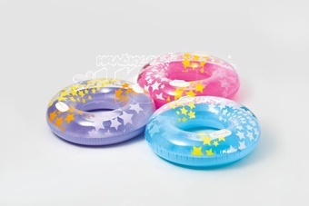 Intex Nafukovací Kruh 91cm s úchyty různé barvy