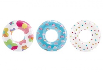 Kruh nafukovací prům. 81cm 3 druhy v sáčku 8 let