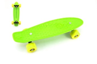 Skateboard Pennyboard plastový v zelené barvě 43 cm