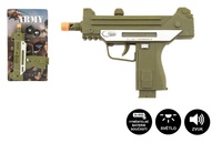 Pistole samopal plast se světlem a zvukem 17cm