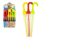 Bublifuk Deštník plast různé barvy 130ml