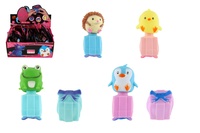 Zvířátko dárek obracecí silikon 6-14cm různé druhy