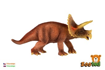 Triceratops dinosaurus zooted plast 20cm