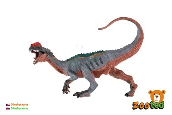 Dilophosaurus dinosaurus zooted plast 15cm